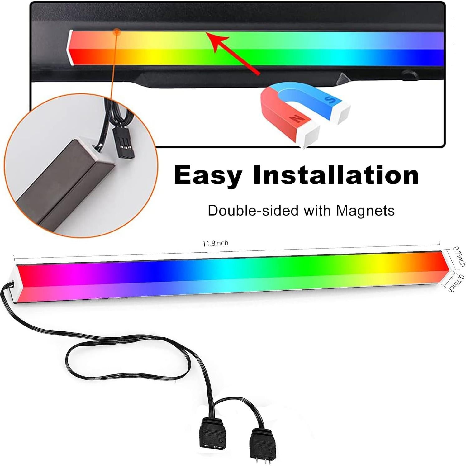 Barra de Luz LED RGB Direccionable Airgoo AG-NEON-DLS30-1 30cm