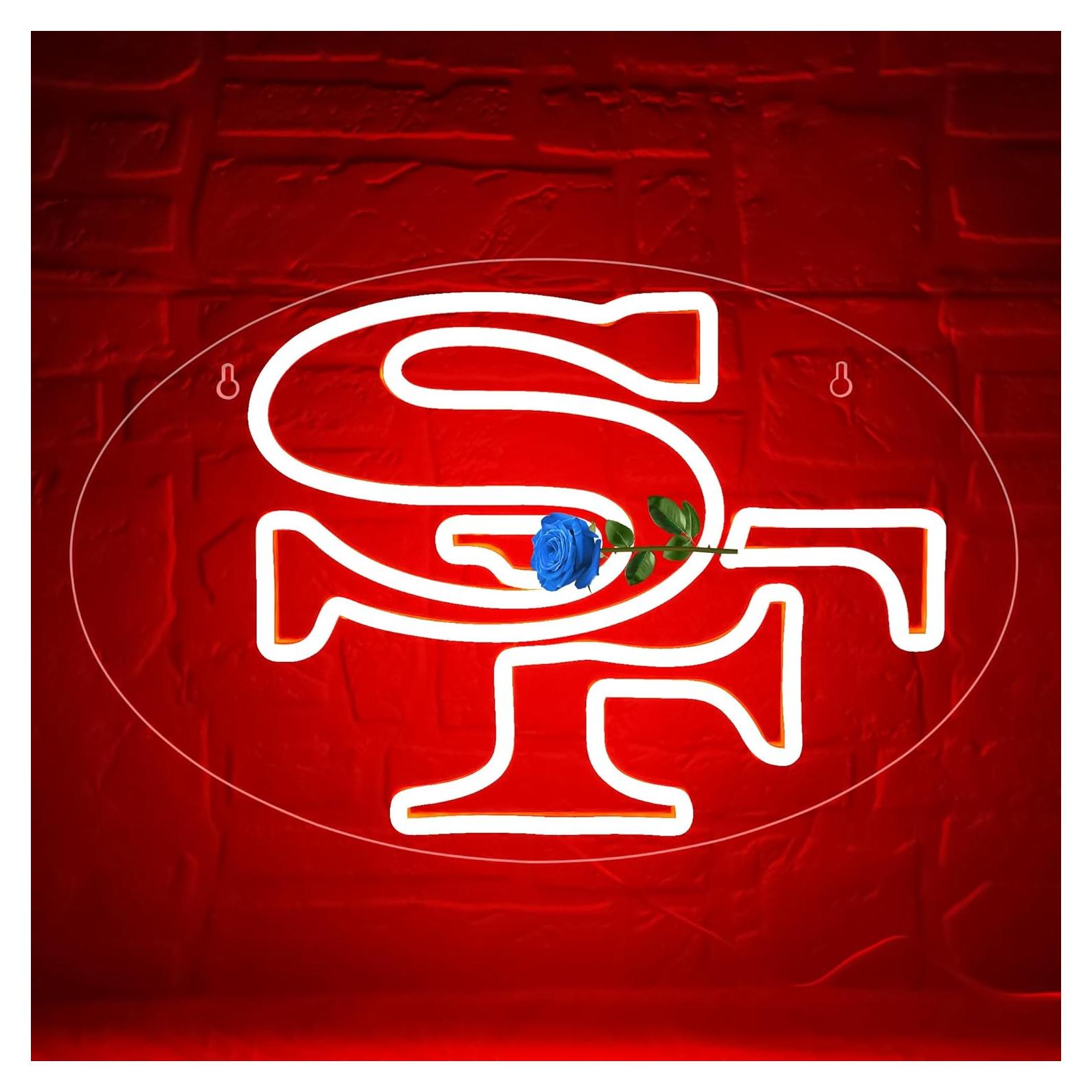 Luz de Neón de Fútbol Brineon 26.4x36.8cm LED USB