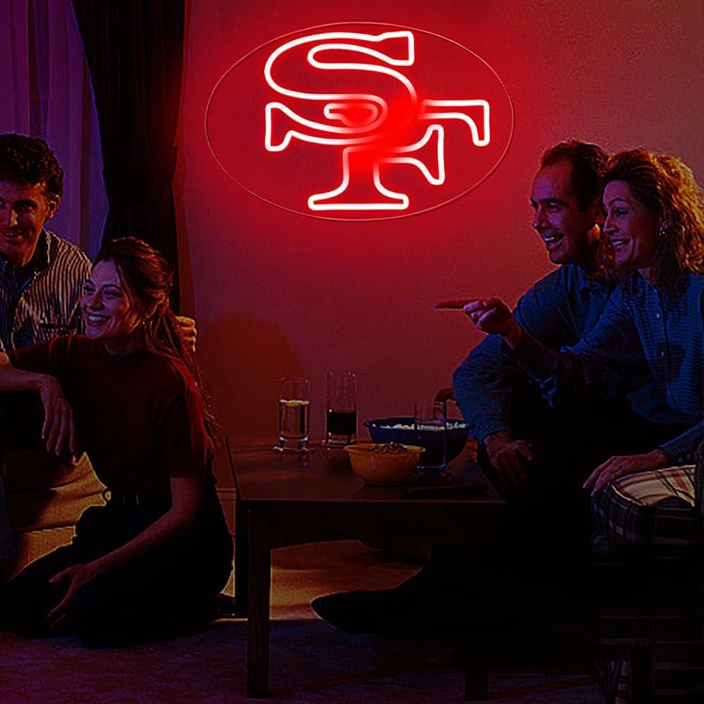 Luz de Neón de Fútbol Brineon 26.4x36.8cm LED USB