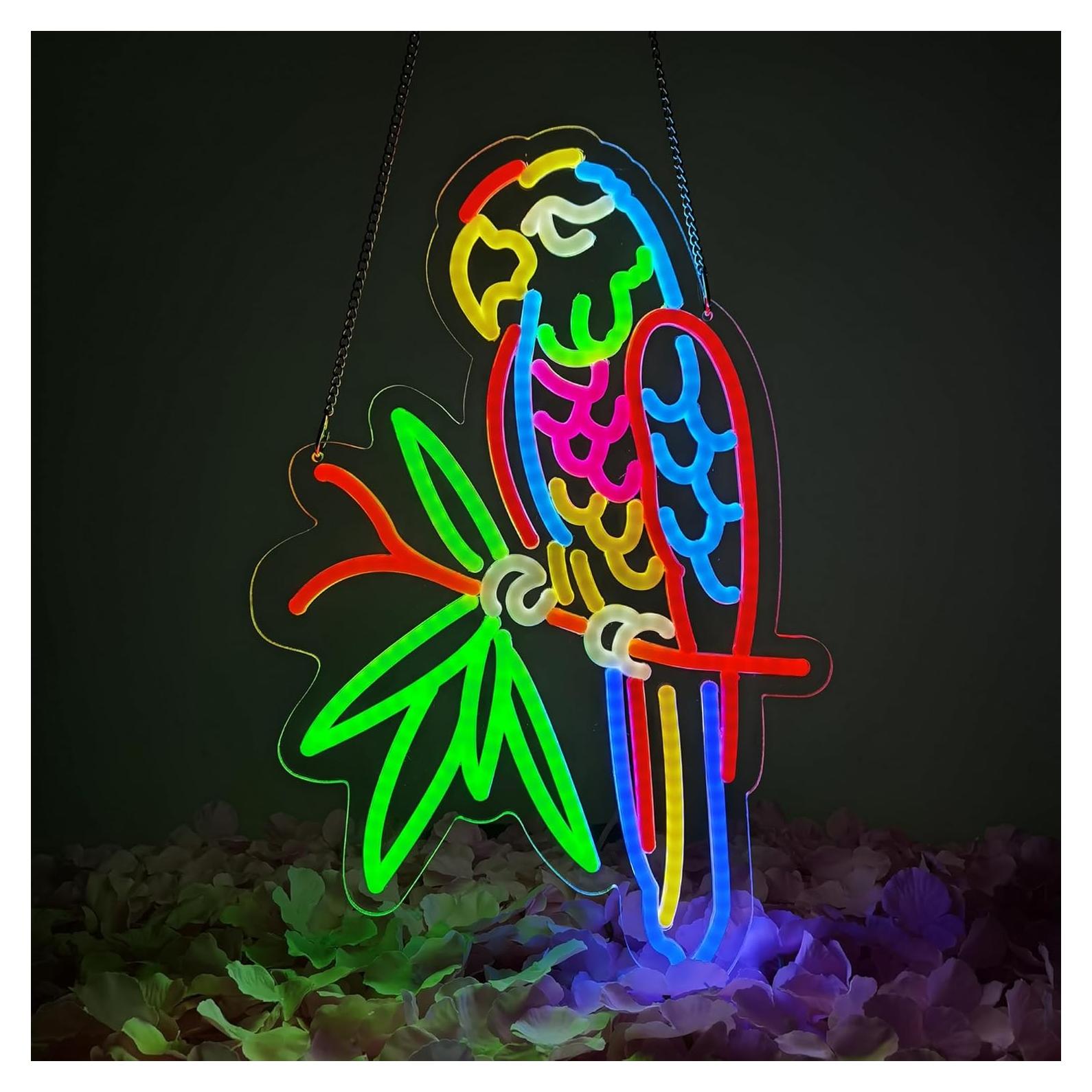 Letrero de Neón LED Laporwee 43x30.5 cm para Bar y Dormitorio