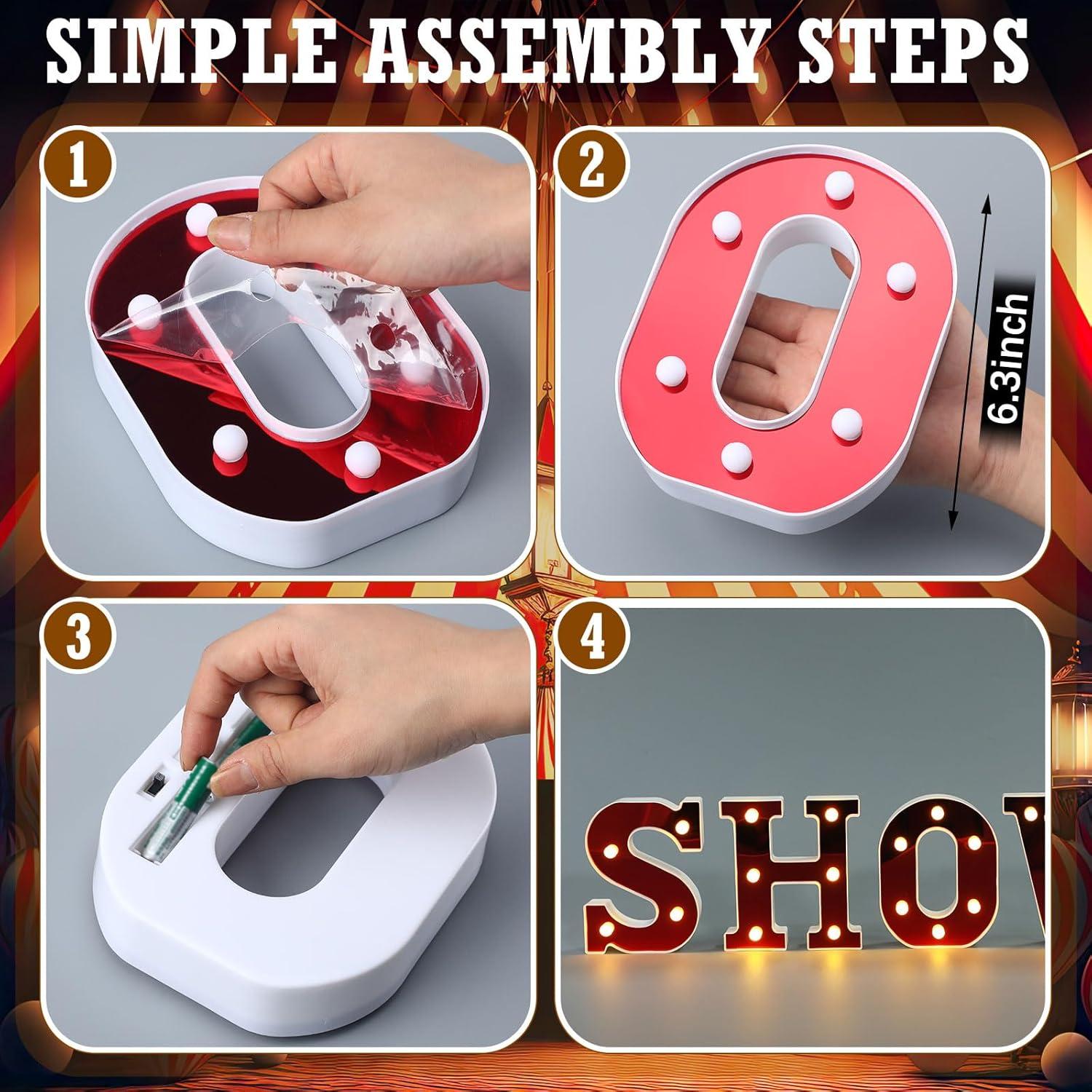 Letreros Iluminados LED Aurelema - Show - 30x21 cm