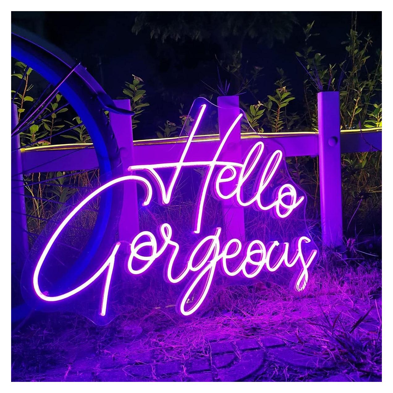 Cartel de Neón Personalizado TDBNEON 25.4x25.4cm Decoración