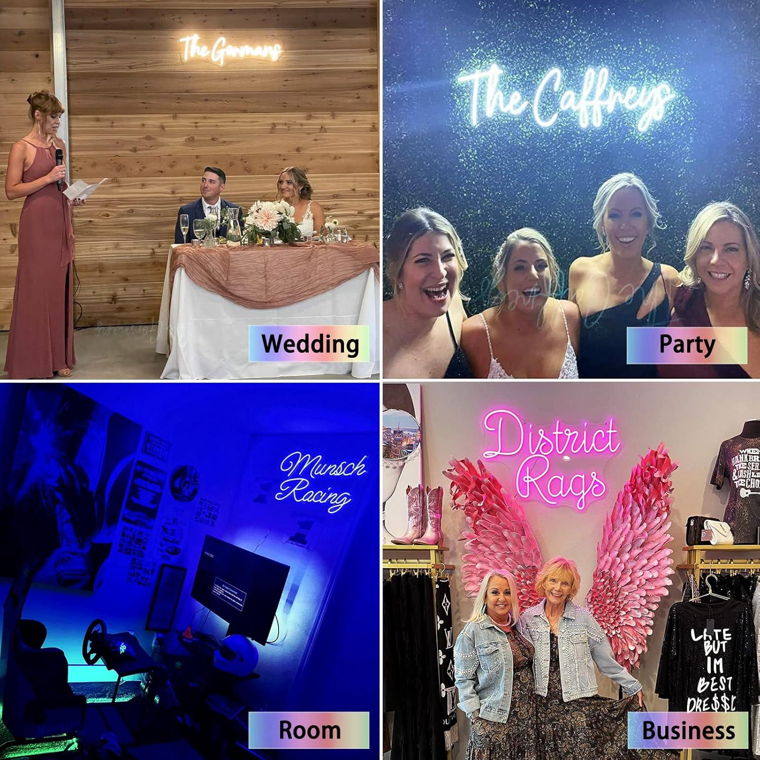 Cartel de Neón Personalizado TDBNEON 25.4x25.4cm Decoración