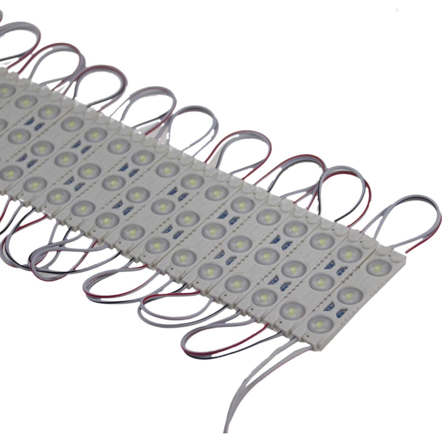 Módulos LED Amarillo REXTiN 2835 200pcs Impermeables