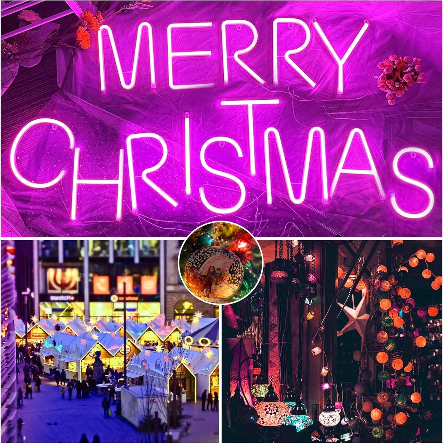 Luz de Letras Neón Rosa Protecu Letra X 17 cm para Decoración