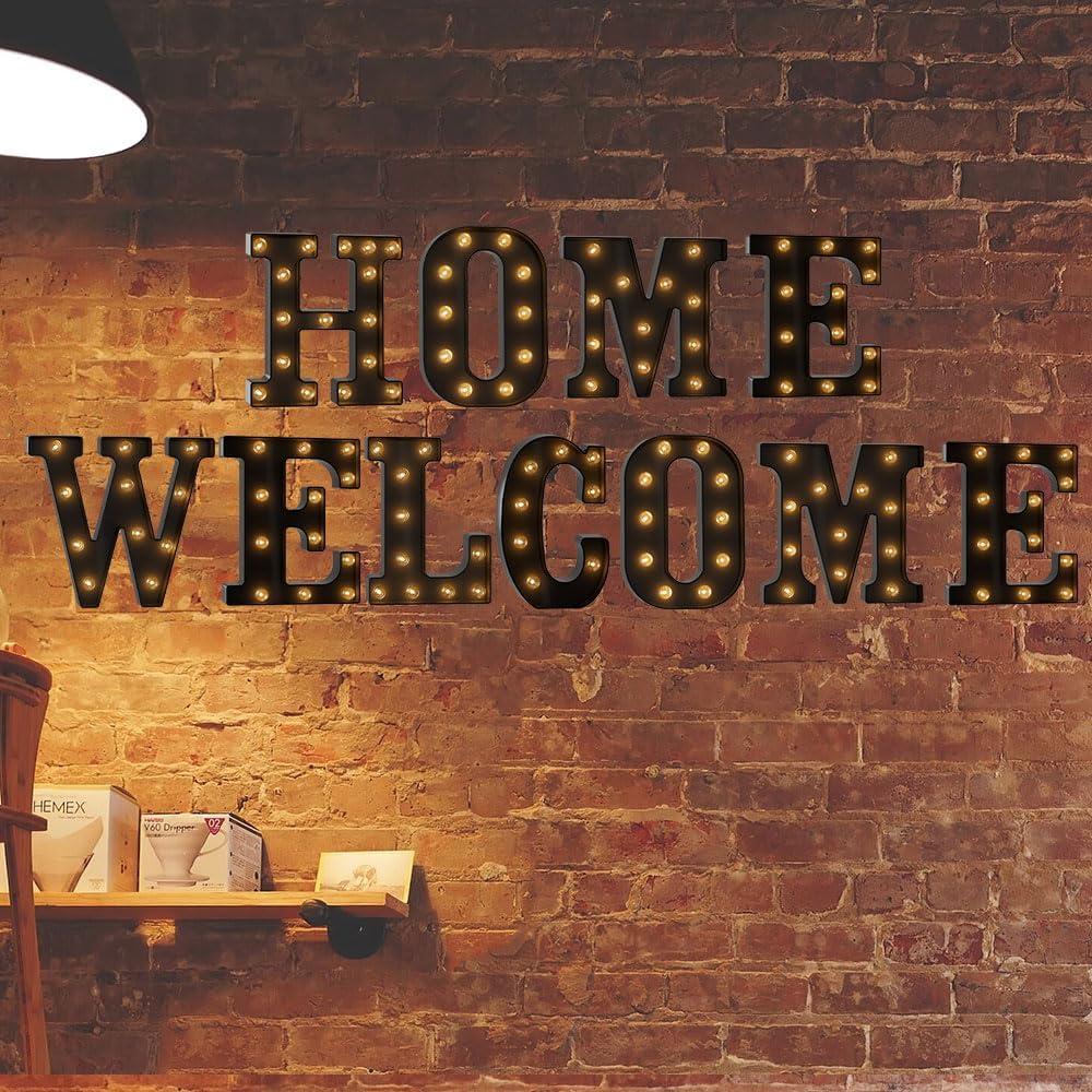 Letras Iluminadas LED Hisxierng - Decoración Pared Cásate Conmigo