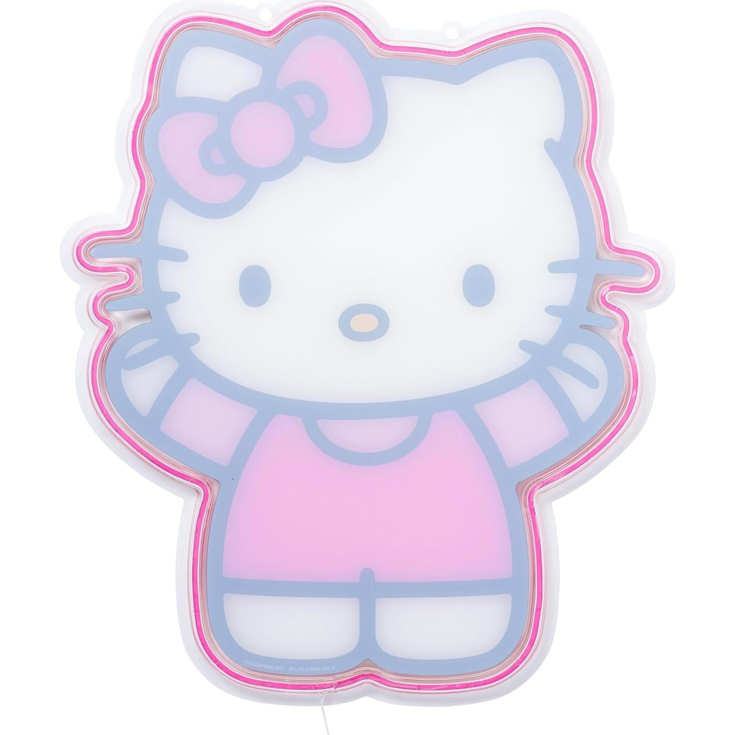 Luz de Neón LED Hello Kitty Silver Buffalo 40.64x1.52 cm