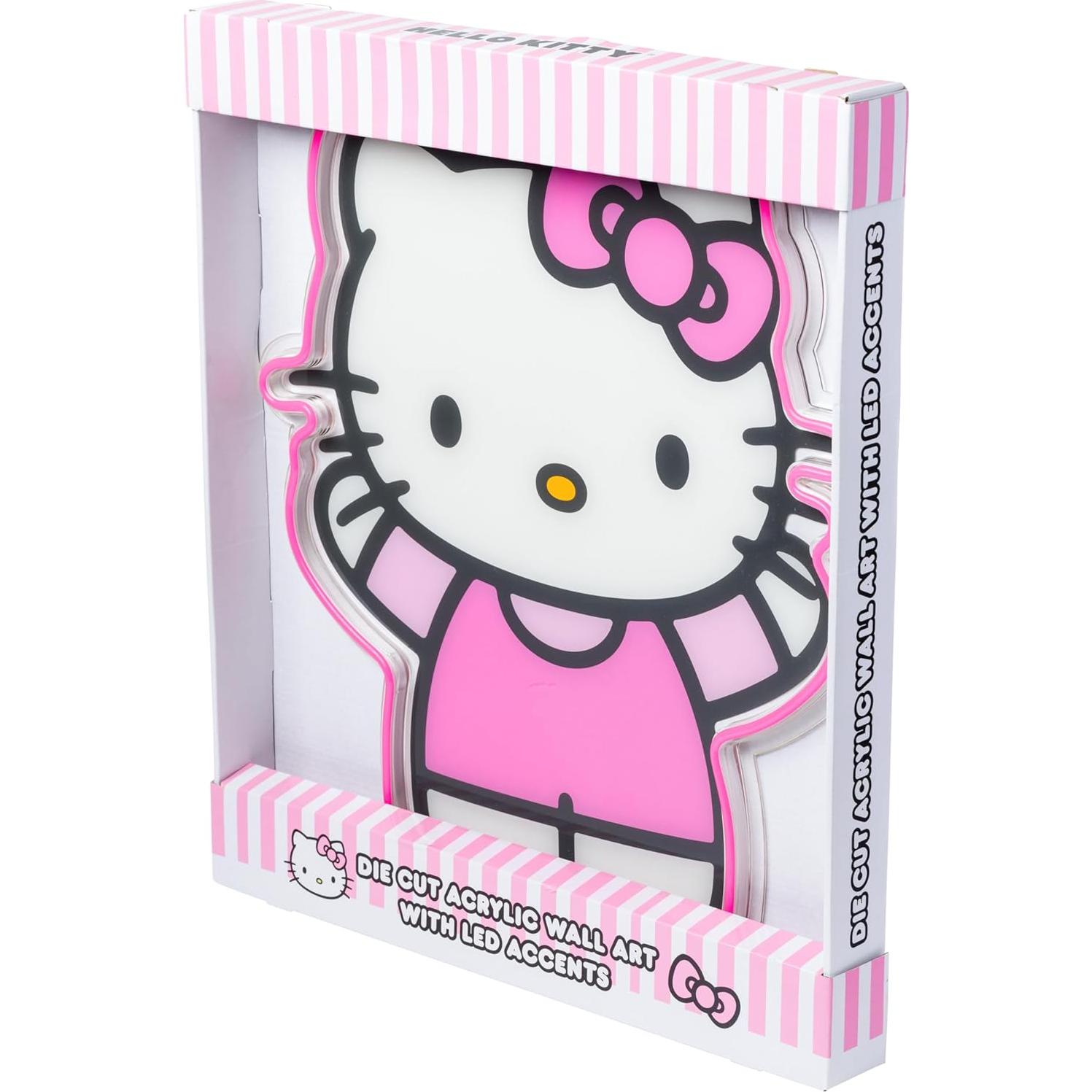 Luz de Neón LED Hello Kitty Silver Buffalo 40.64x1.52 cm