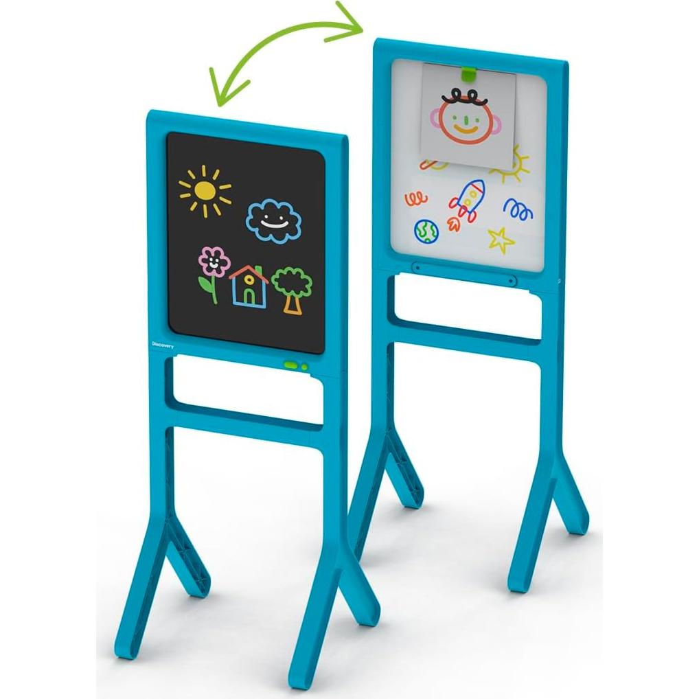 Caballete de arte Discovery Glow 34 cm iluminado doble cara