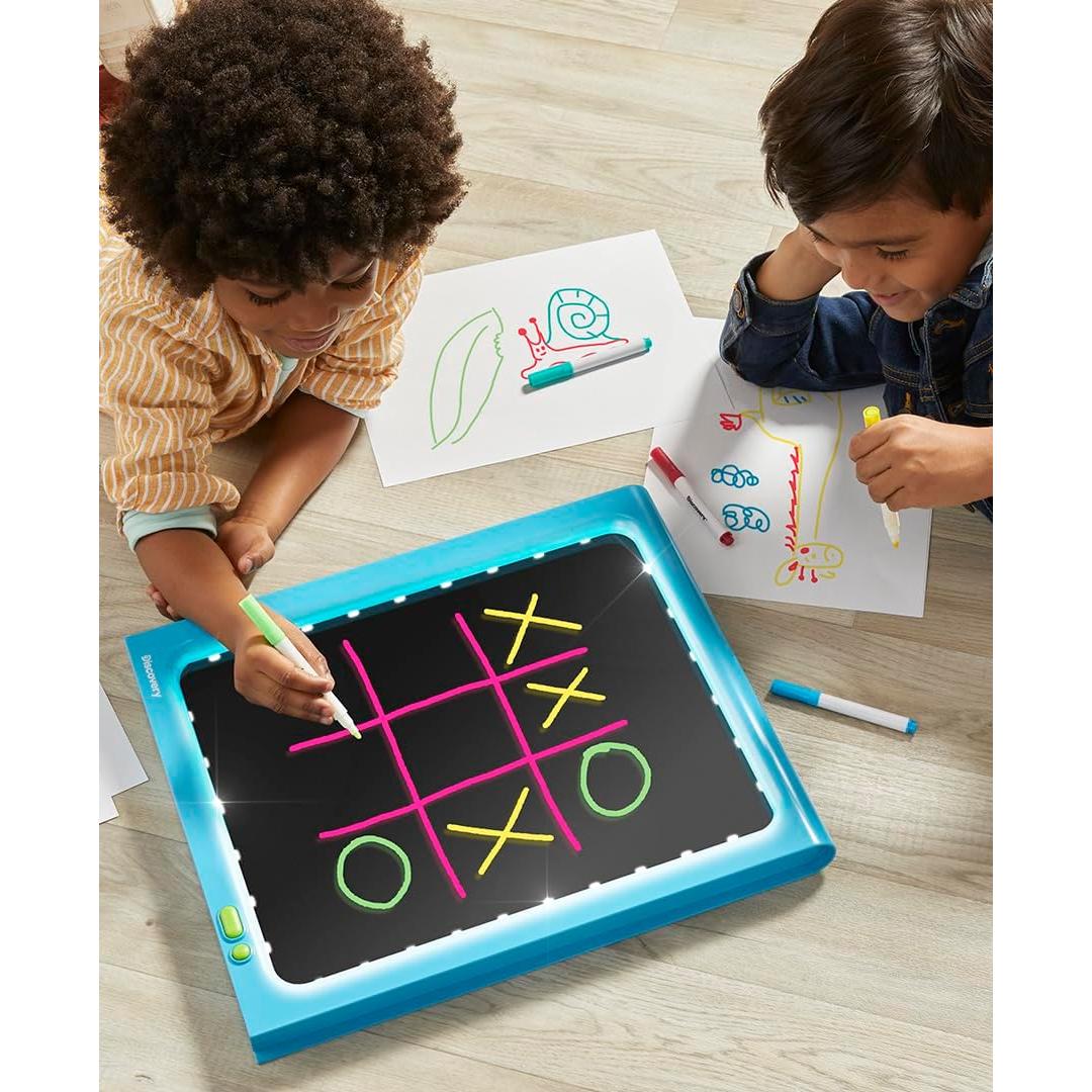 Caballete de arte Discovery Glow 34 cm iluminado doble cara