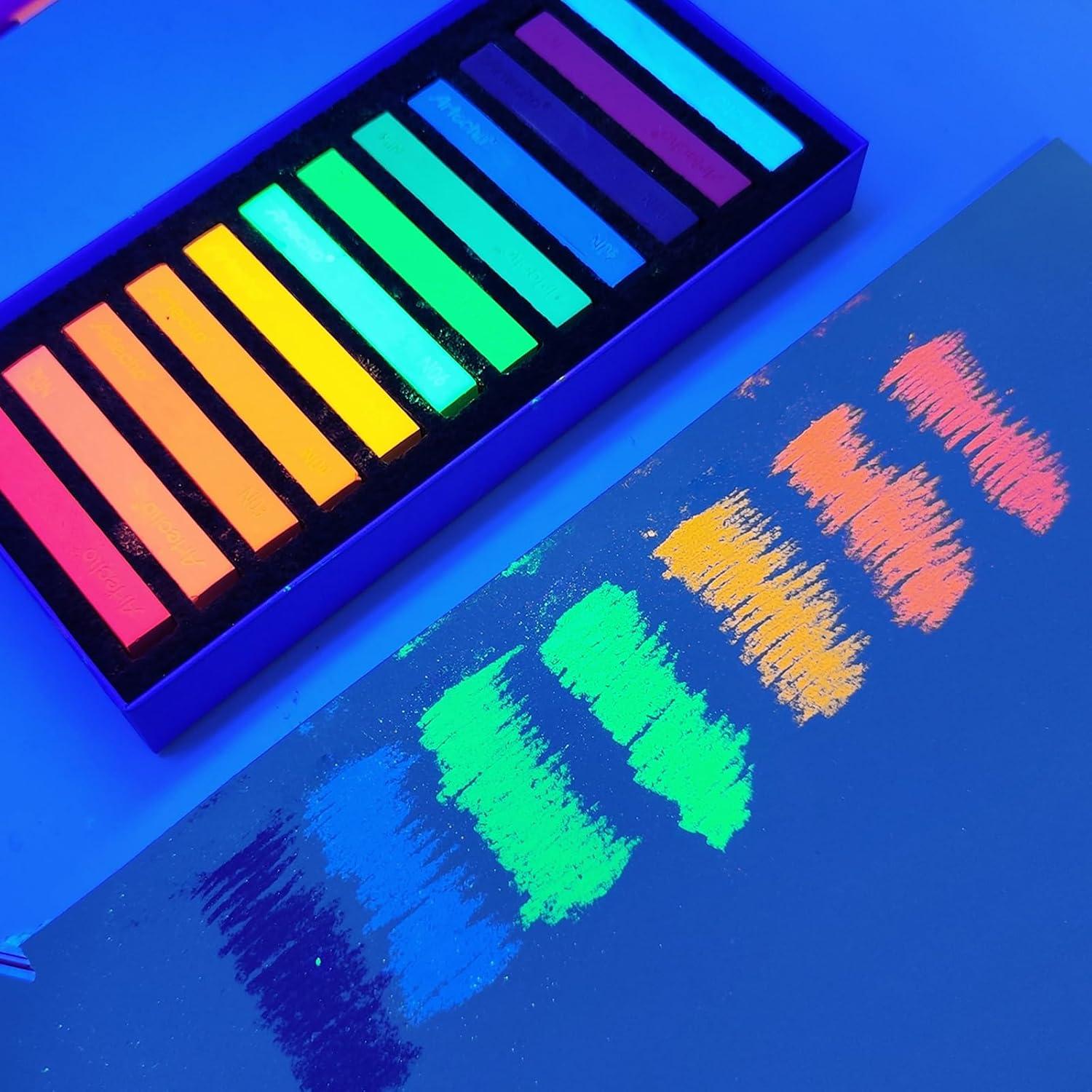 Pasteles Suaves Neón Artecho 12 Colores para Dibujo