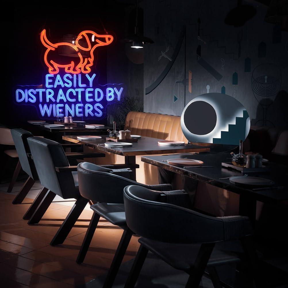 Luz Neón LED Perro Salchicha Nordstylee - Decoración Hogar