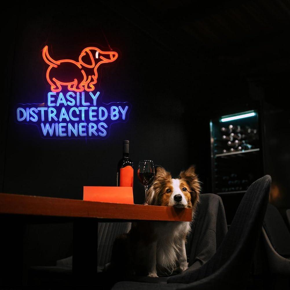 Luz Neón LED Perro Salchicha Nordstylee - Decoración Hogar