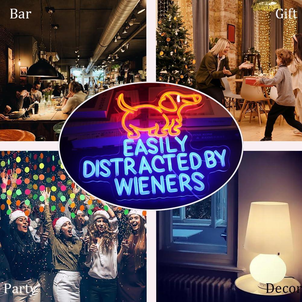 Luz Neón LED Perro Salchicha Nordstylee - Decoración Hogar