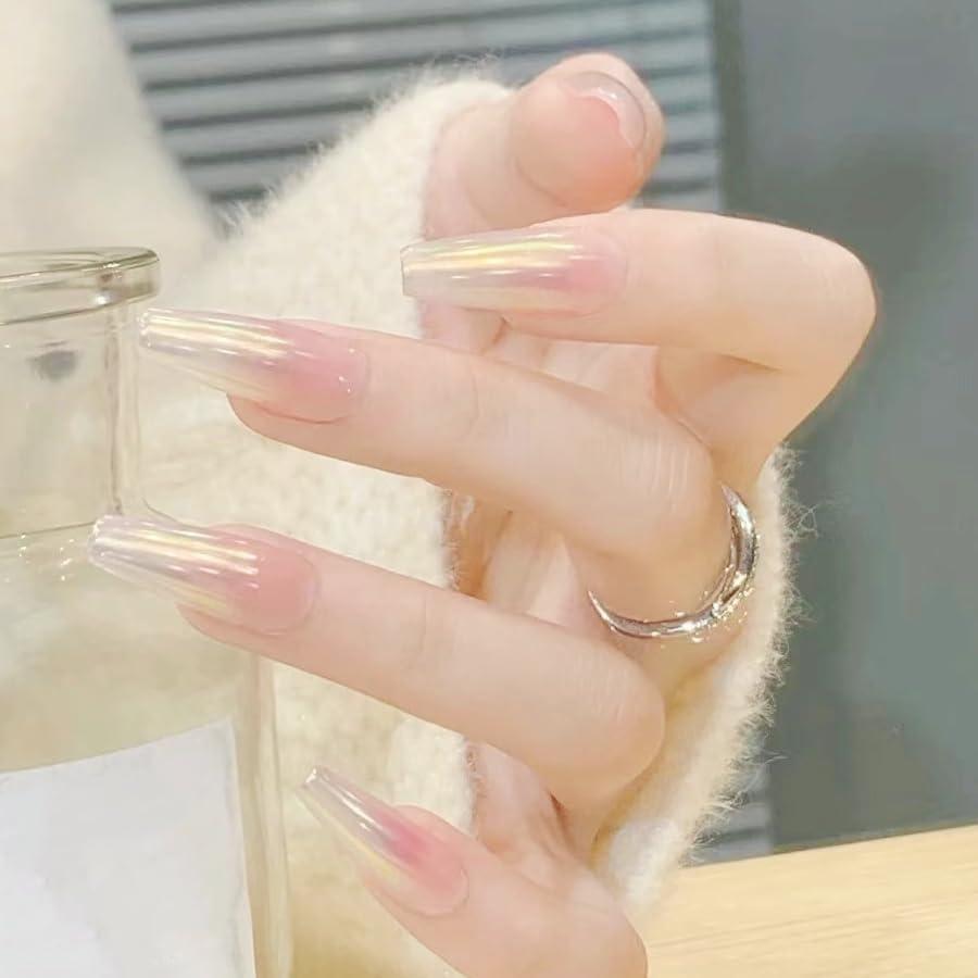 Polvo de Cromo Aurora para Uñas Charming May - 2 Pcs