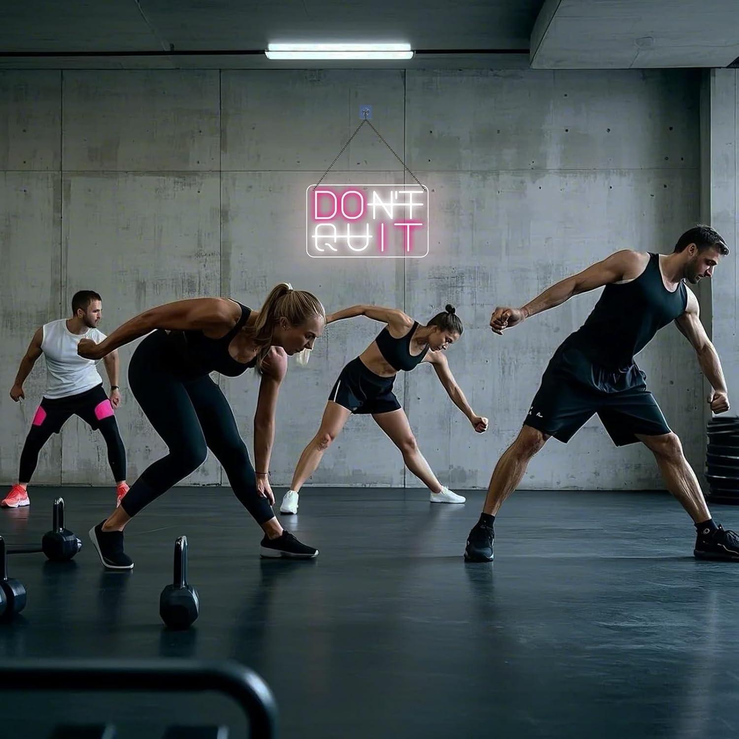 Letrero LED Neón Cjgyz 'No Te Rindas' 41.9x25.4cm USB