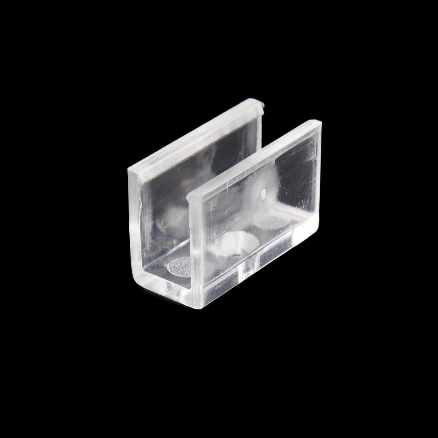 100 Soportes de Montaje para Luces LED Cuerda Pastlla 6.4mm