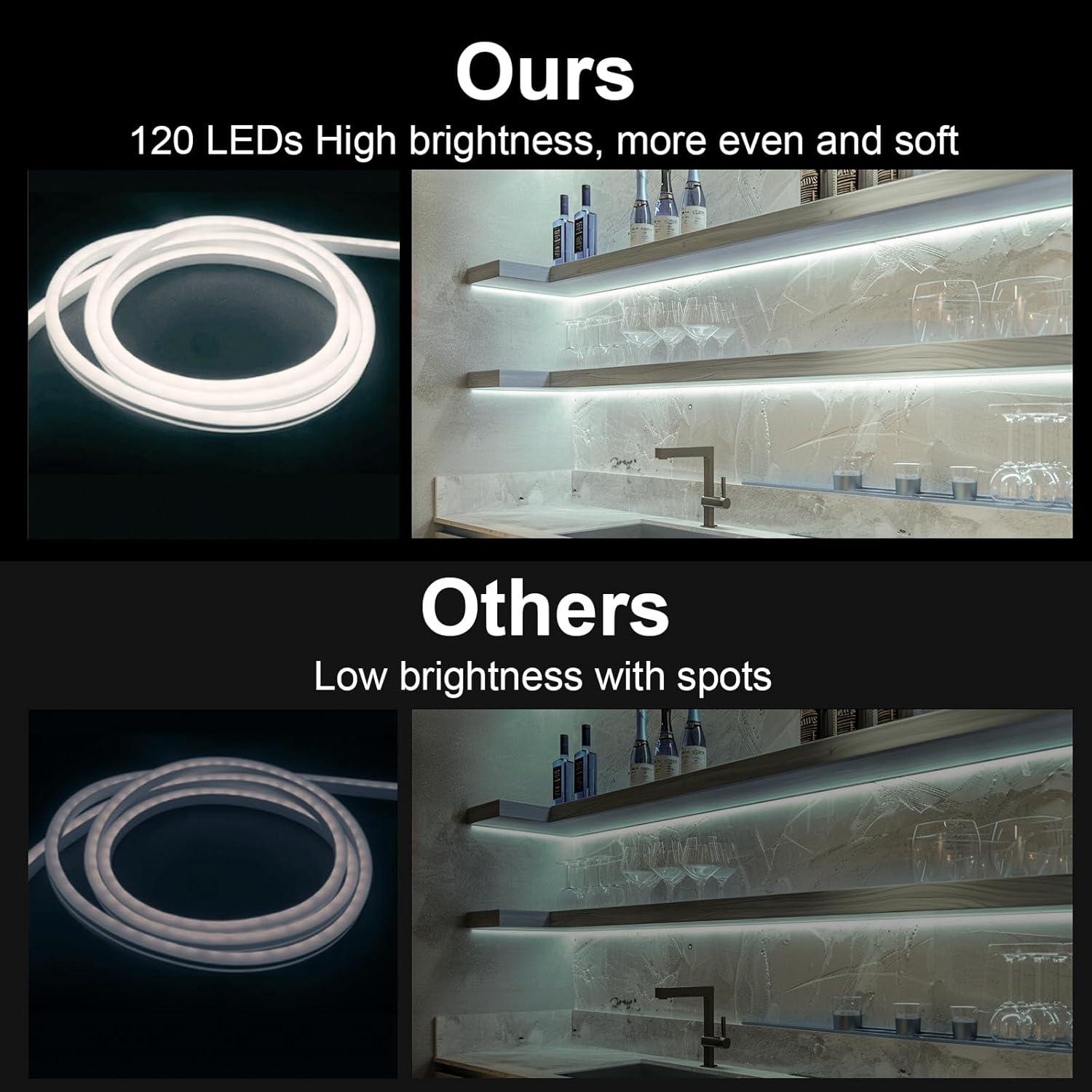 Tira LED Neón Flexible 5m MMEEVT Blanca IP65 para Interior/Exterior