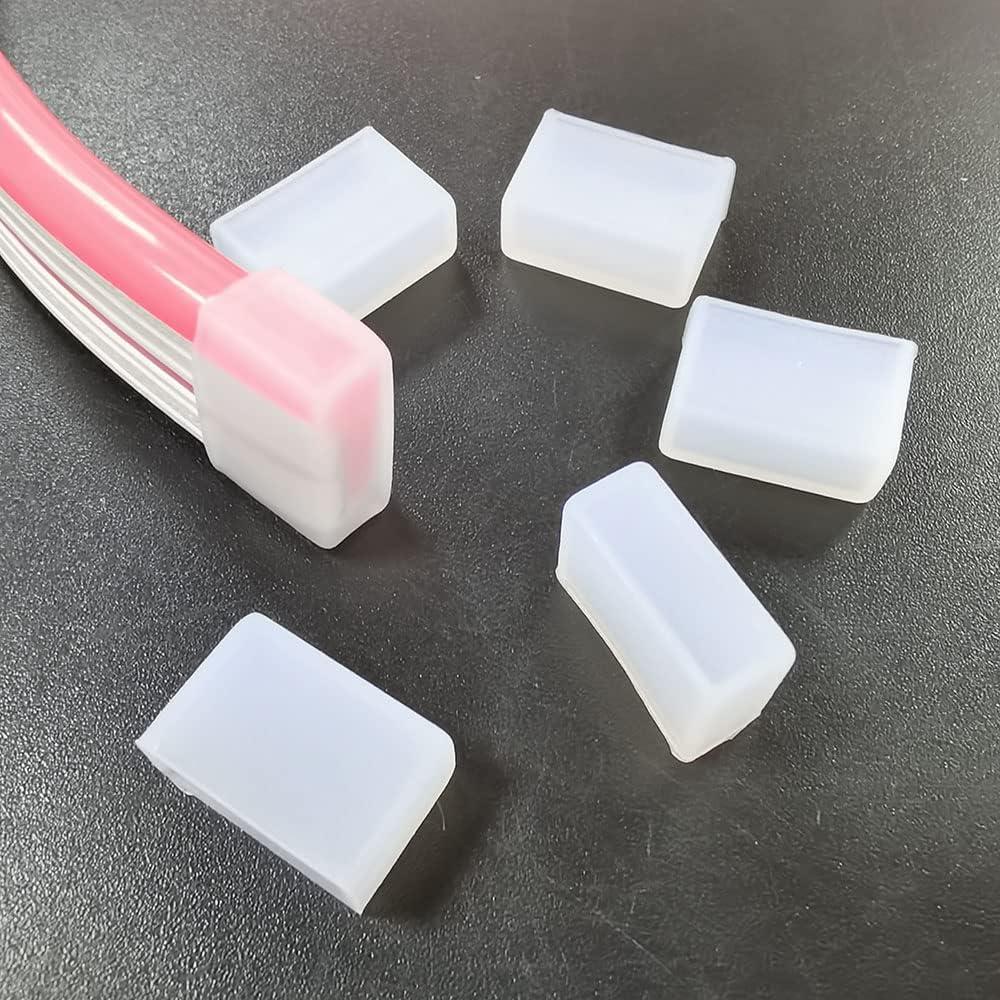 Tapa Final de Tira de Luz Neón LED 99 Iluminación 200pcs