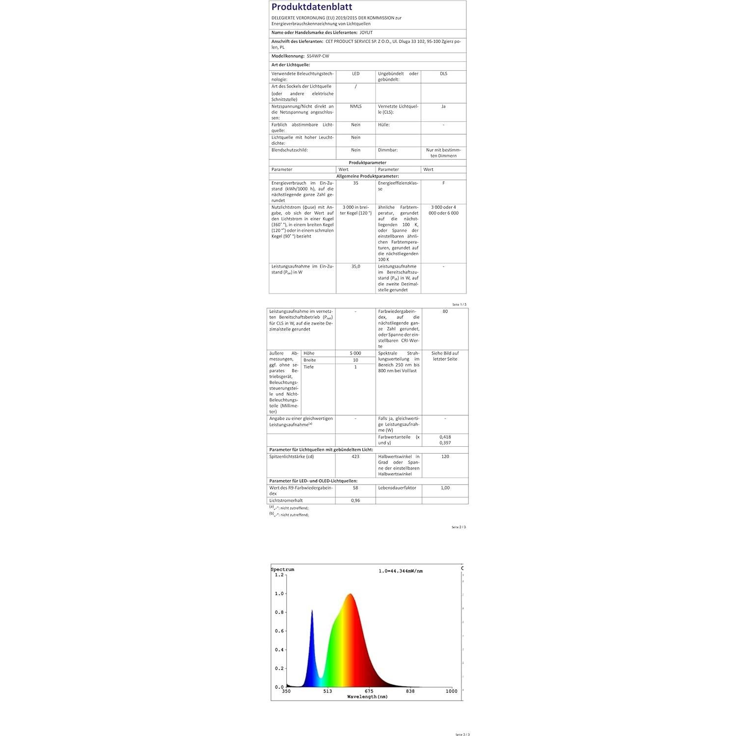 Tira de LED Neón JOYLIT 4x10MM 24V IP67 5M 3000K Blanco Cálido