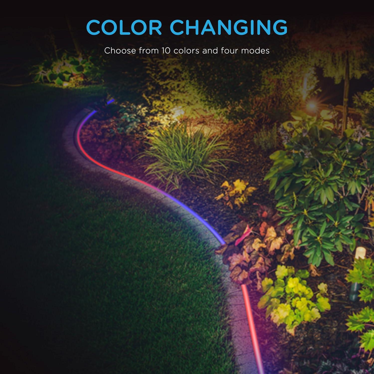 Luz LED Flexible RGB Enbrighten 4.88m con Control Remoto