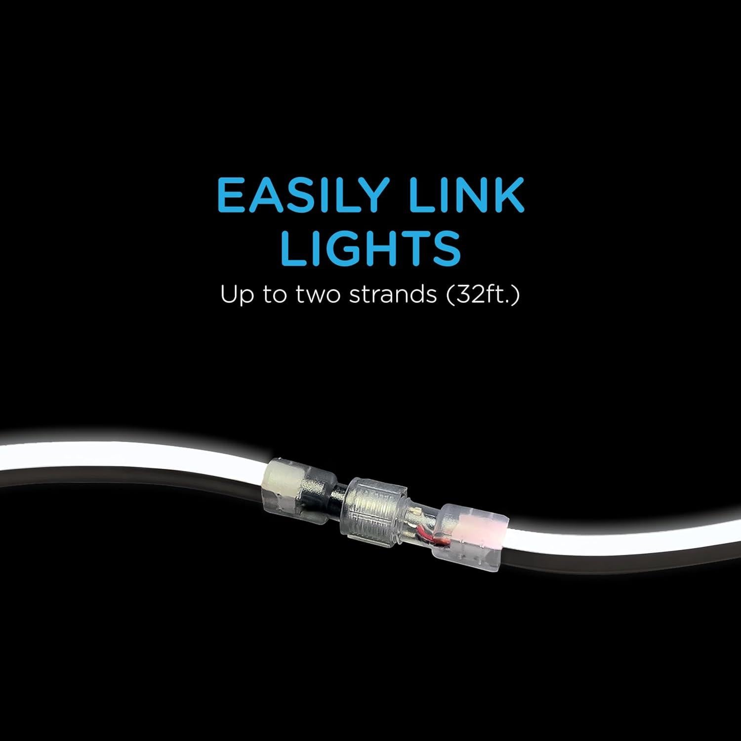 Luz LED Flexible RGB Enbrighten 4.88m con Control Remoto