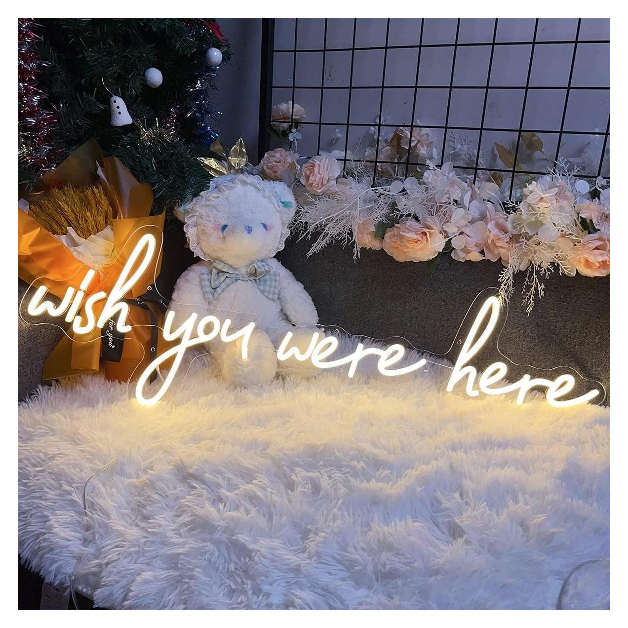 Letrero de Neón Personalizado ZPLNOSIN 70 cm Luz LED Decoración