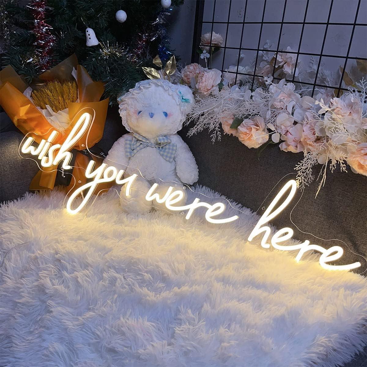 Letrero de Neón Personalizado ZPLNOSIN 70 cm Luz LED Decoración