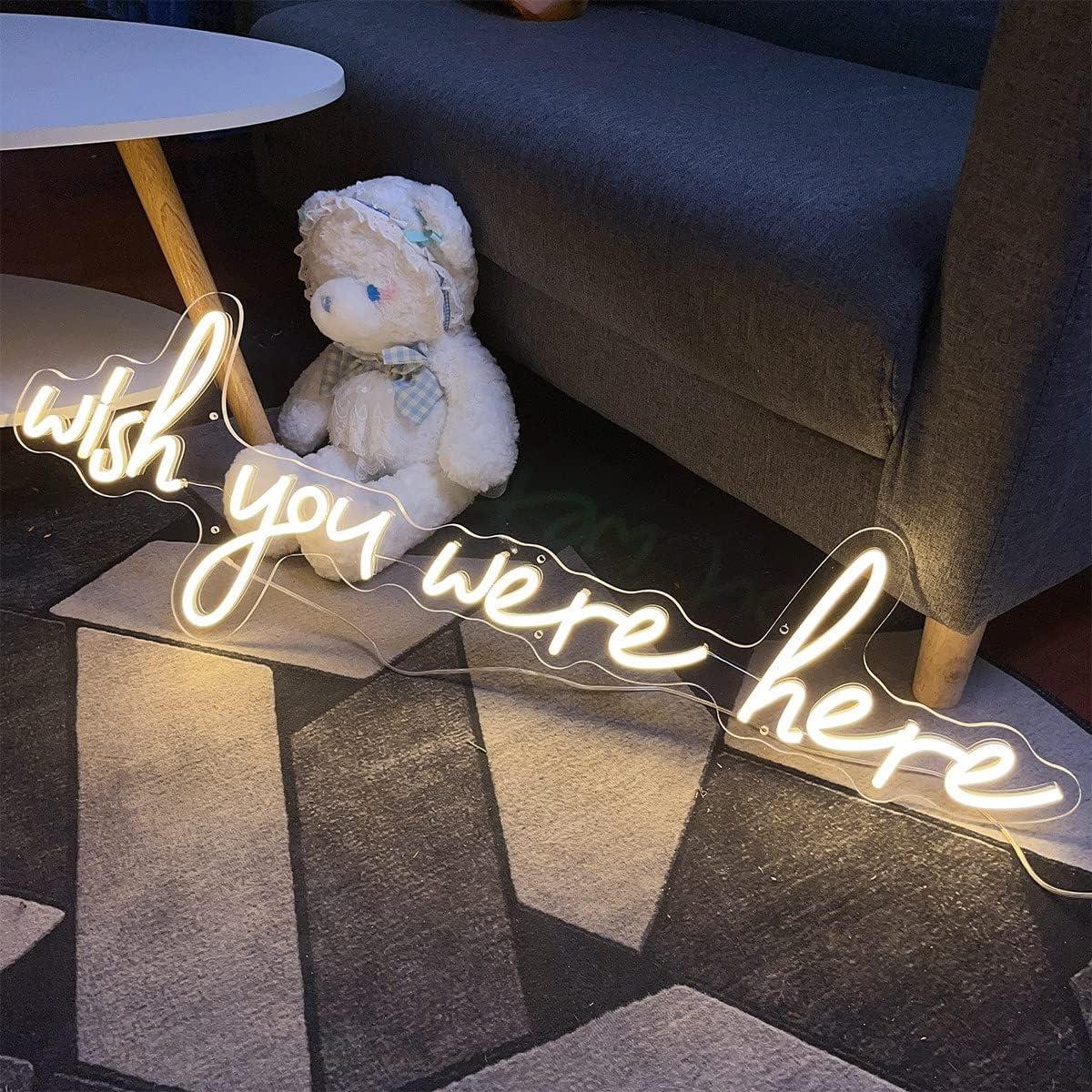 Letrero de Neón Personalizado ZPLNOSIN 70 cm Luz LED Decoración