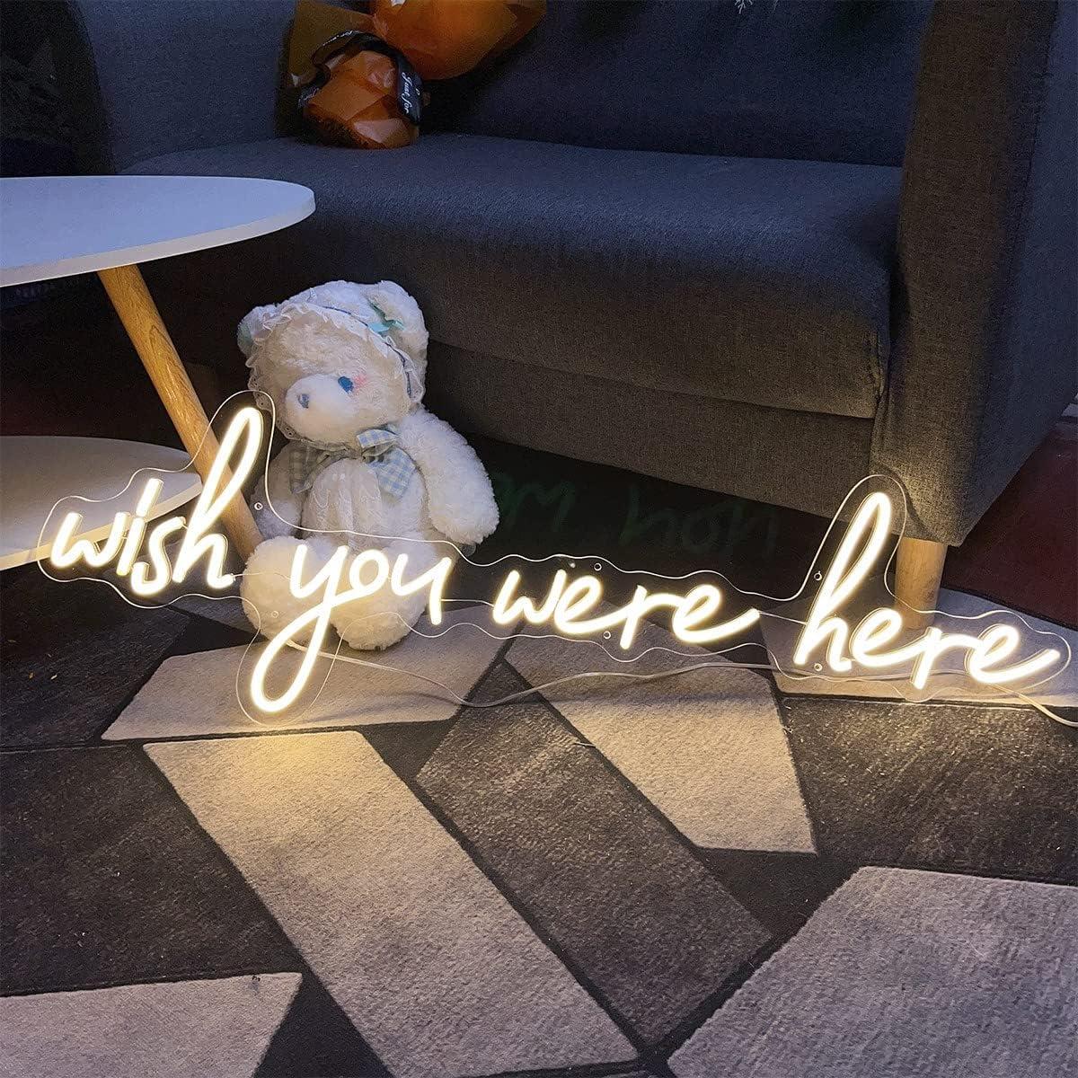 Letrero de Neón Personalizado ZPLNOSIN 70 cm Luz LED Decoración