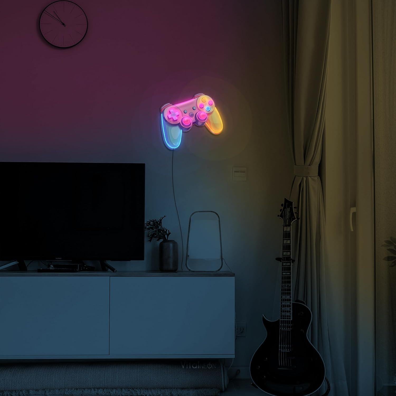 Luz de Neón LED Vital Neon Controlador de Juego 27x30 cm