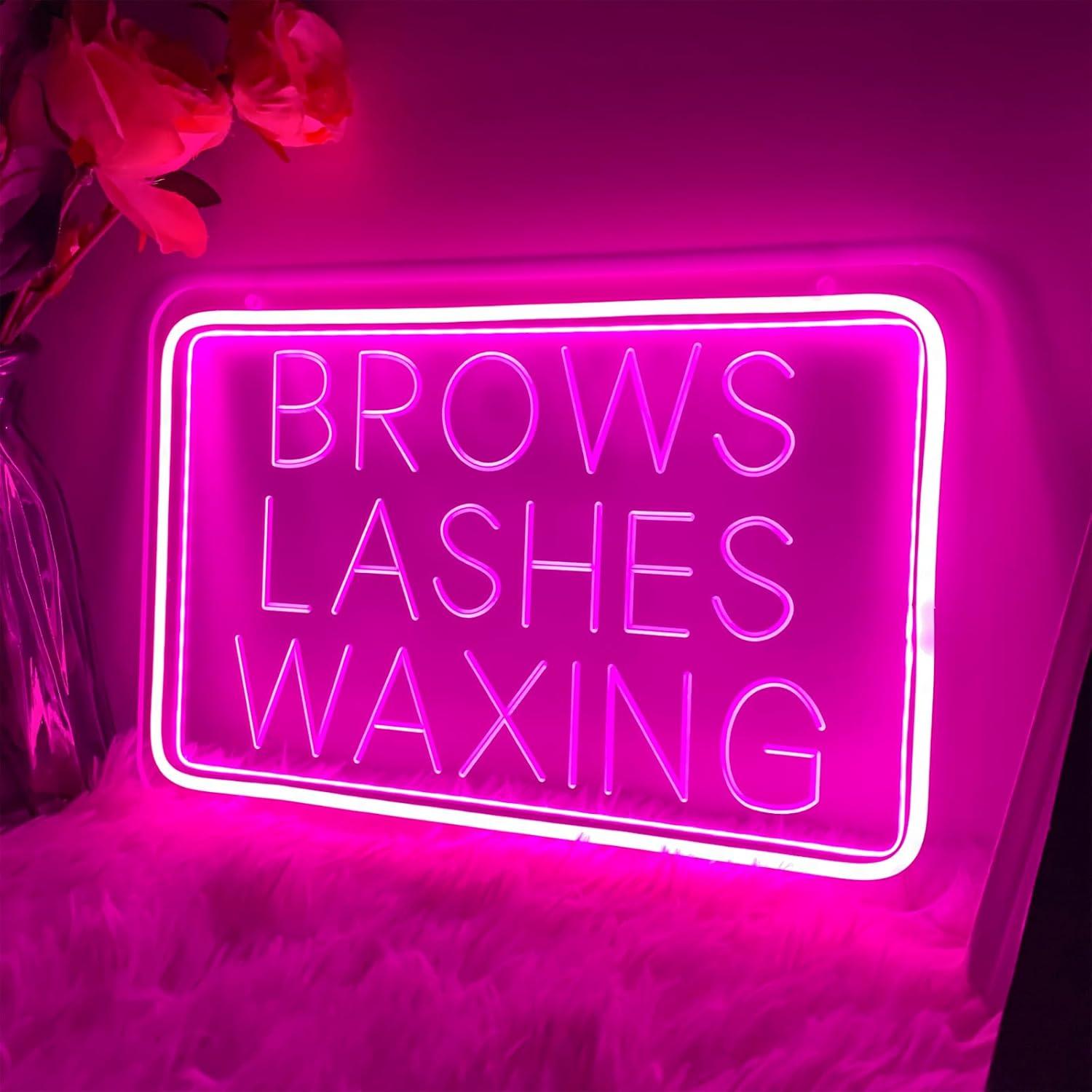 Cartel de Neón LED Personalizado ZPLNOSIN 50.8 CM Rosa