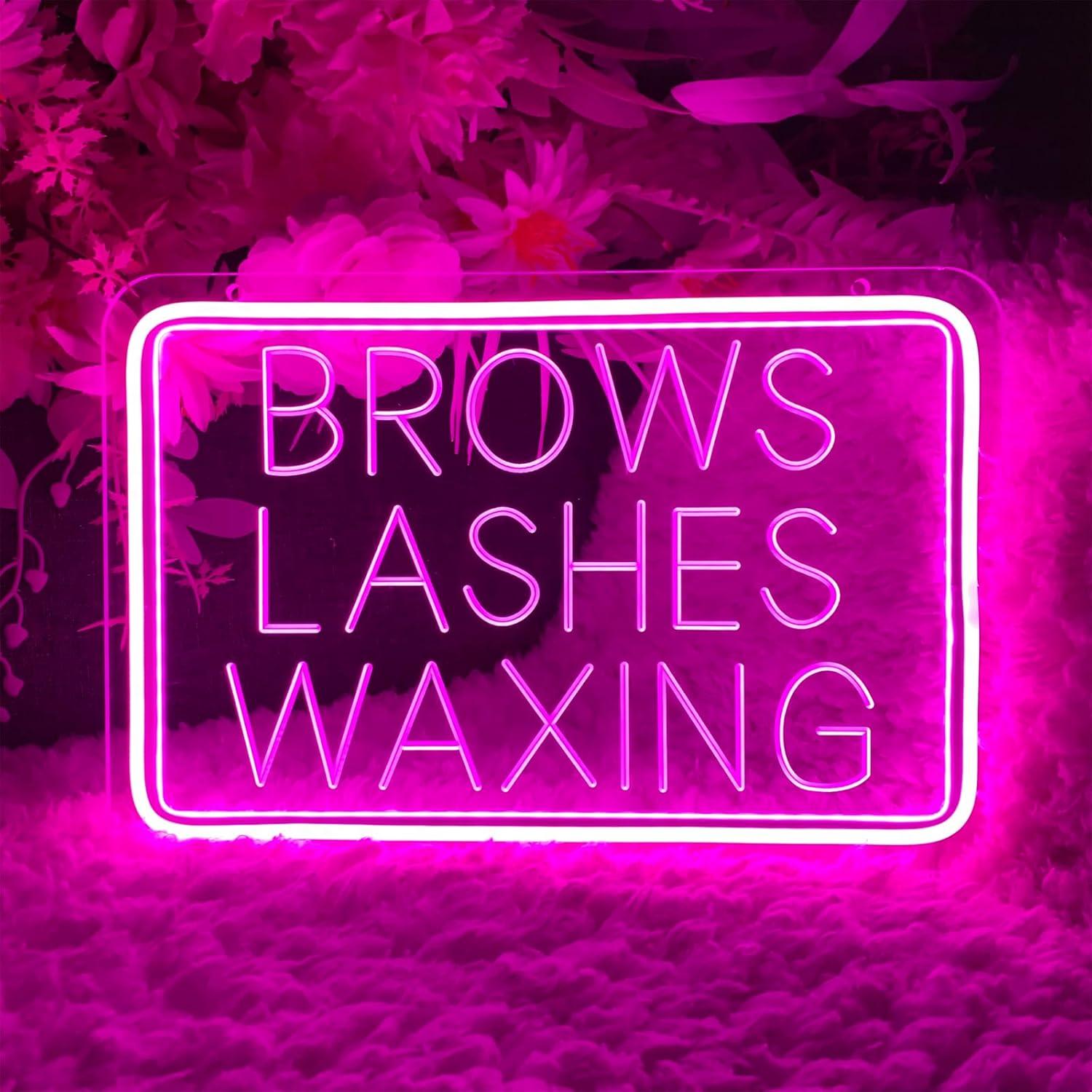 Cartel de Neón LED Personalizado ZPLNOSIN 50.8 CM Rosa