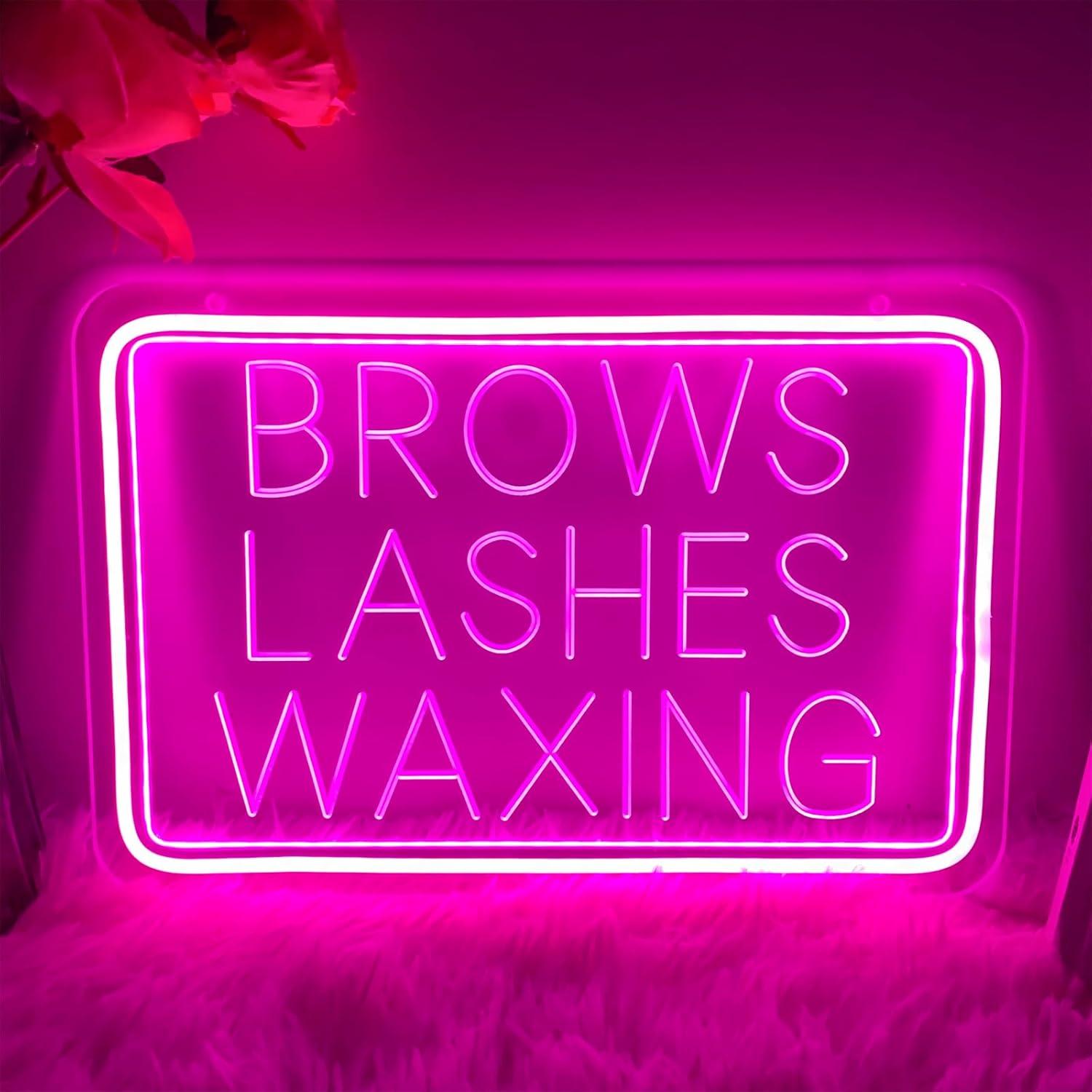 Cartel de Neón LED Personalizado ZPLNOSIN 50.8 CM Rosa