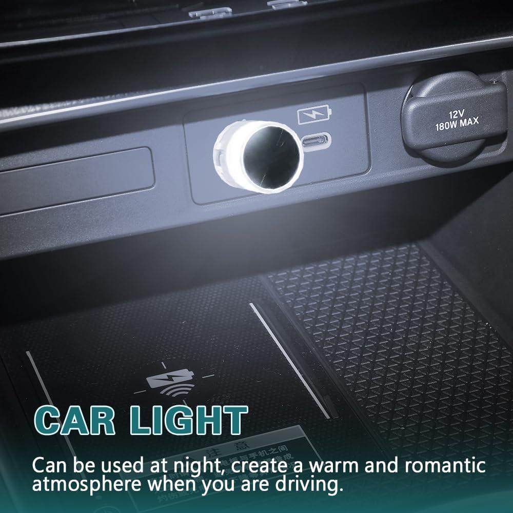 Lámpara LED USB Mini DWARFOO para Coche y Decoración - 2PCS
