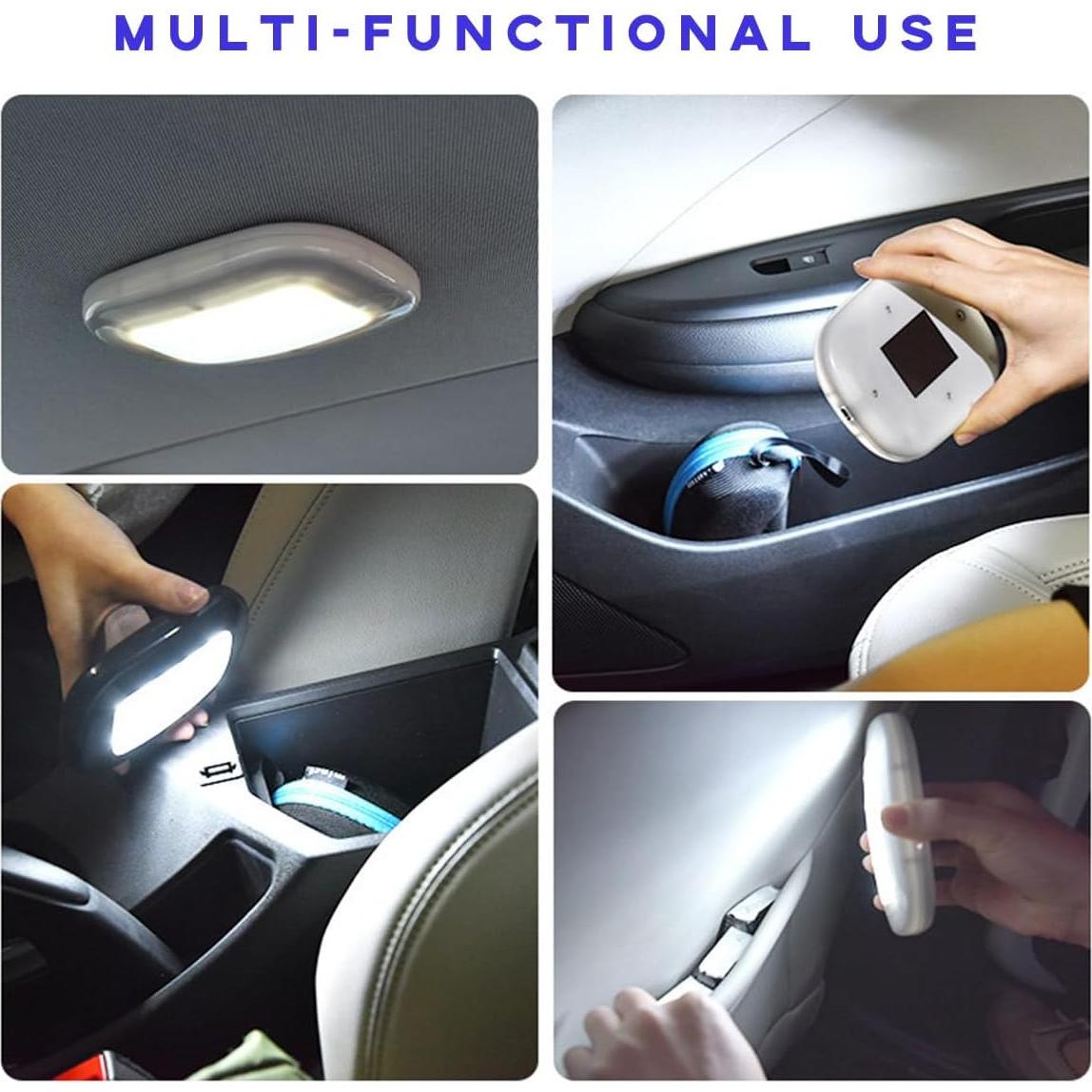 Lámpara de Techo Interior de Coche Ohleats Beige LED USB