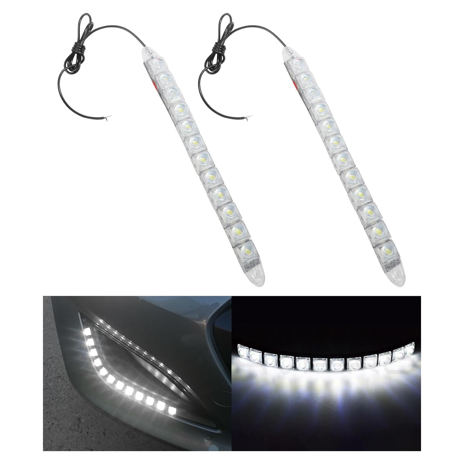 Luces LED Antiniebla bylikeho 24.1cm Impermeables 12 LEDs