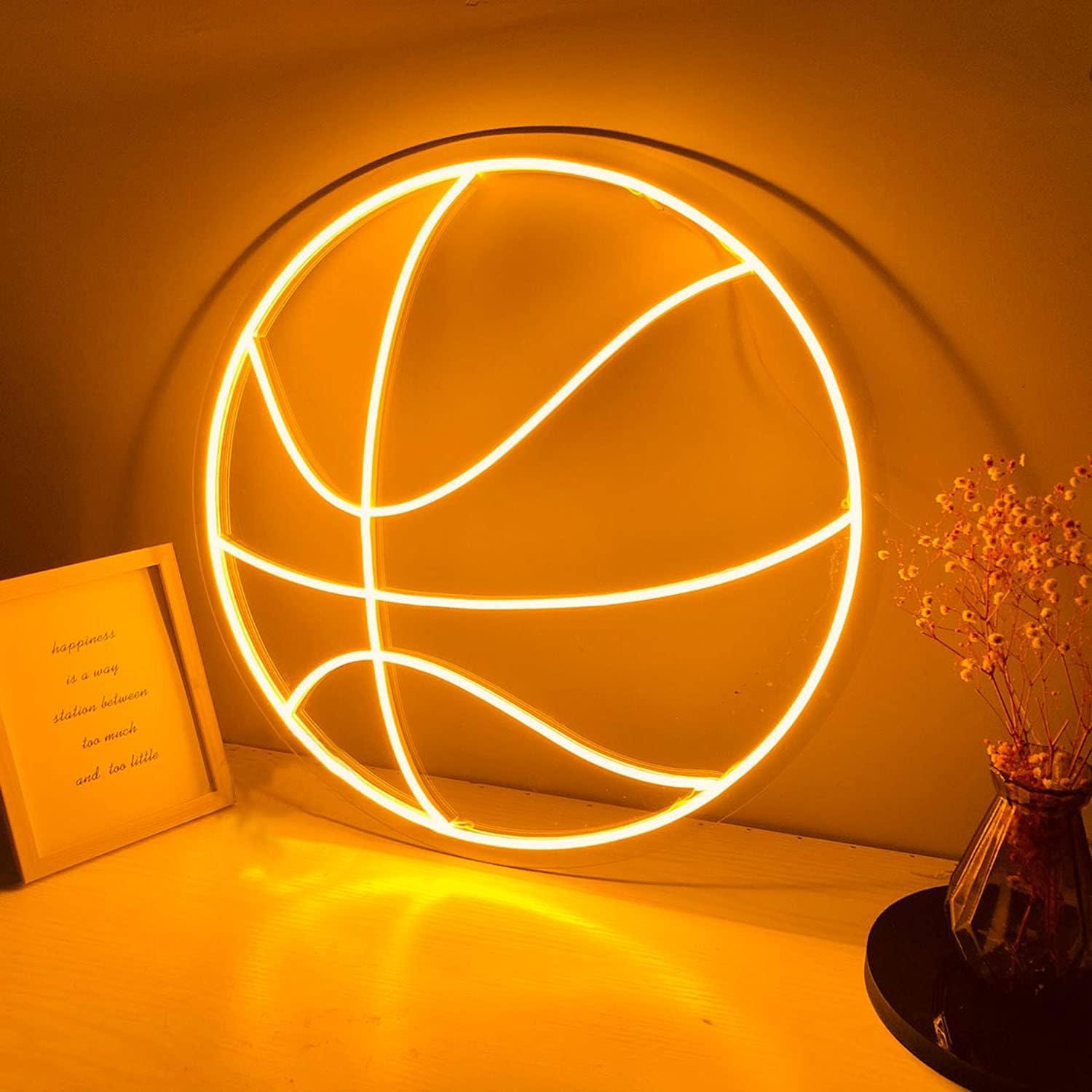 Cartel de Neón LED Personalizado FARNEW Naranja Decoración