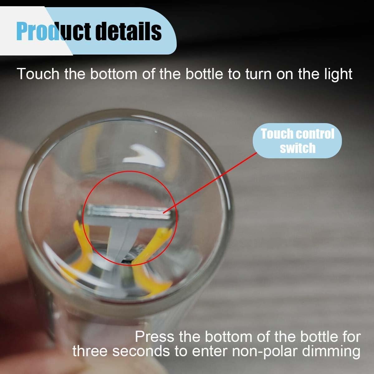 Luz de Ambiente Interior de Coche LED KITUREK USB Luz Cálida