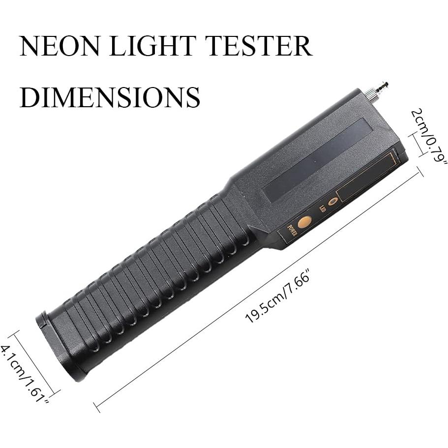 Probador de Neón Portátil Dollymen con LED - 22.8x9.2 cm