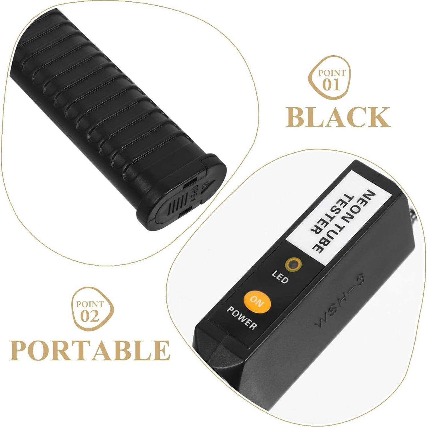 Probador de Tubo de Luz Neón LED ULTECHNOVO Portátil 19.5cm