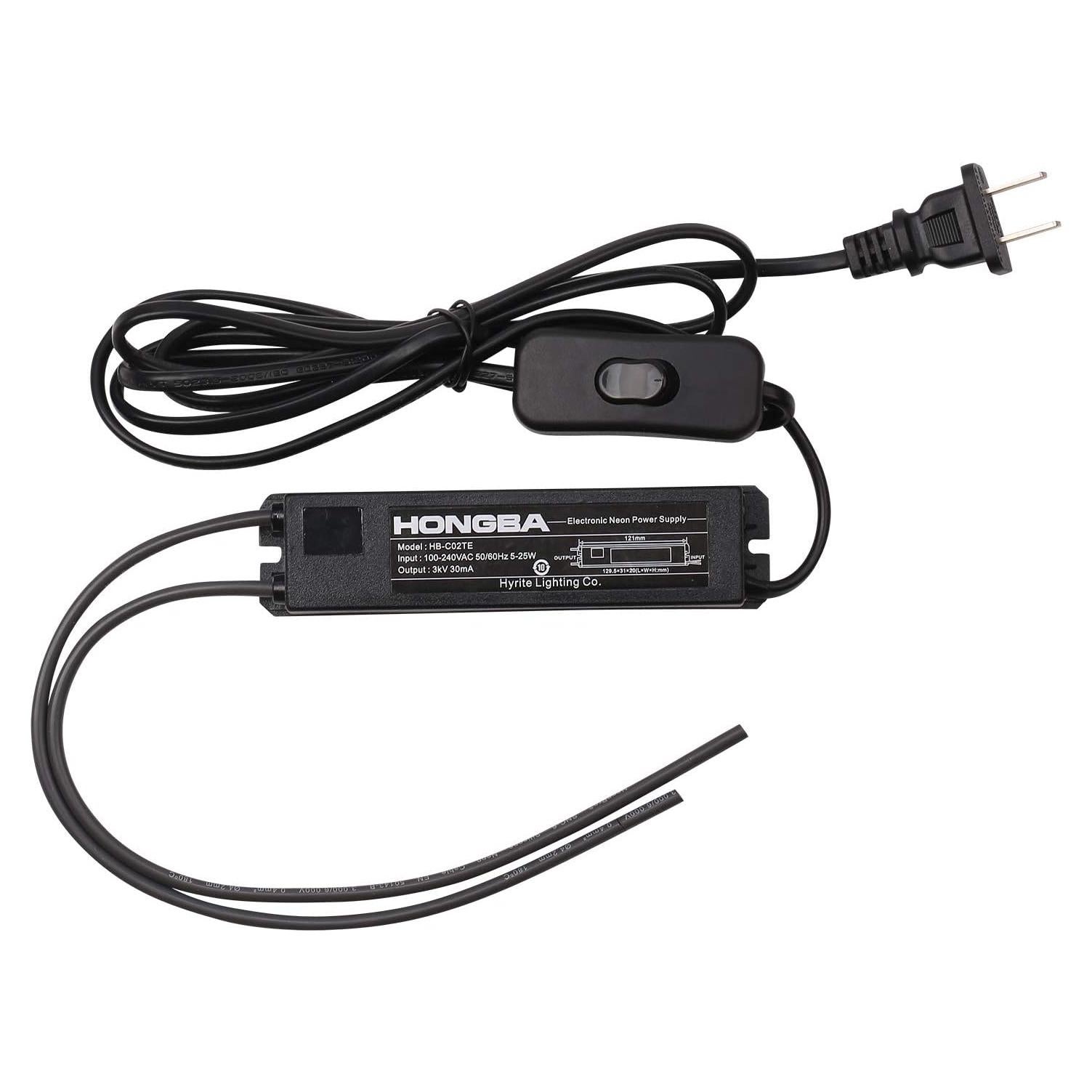 Fuente de Poder HONE HB-C02TE 3kV para Letreros de Neón