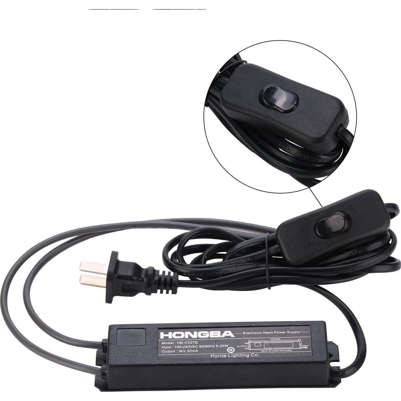 Fuente de Poder HONE HB-C02TE 3kV para Letreros de Neón