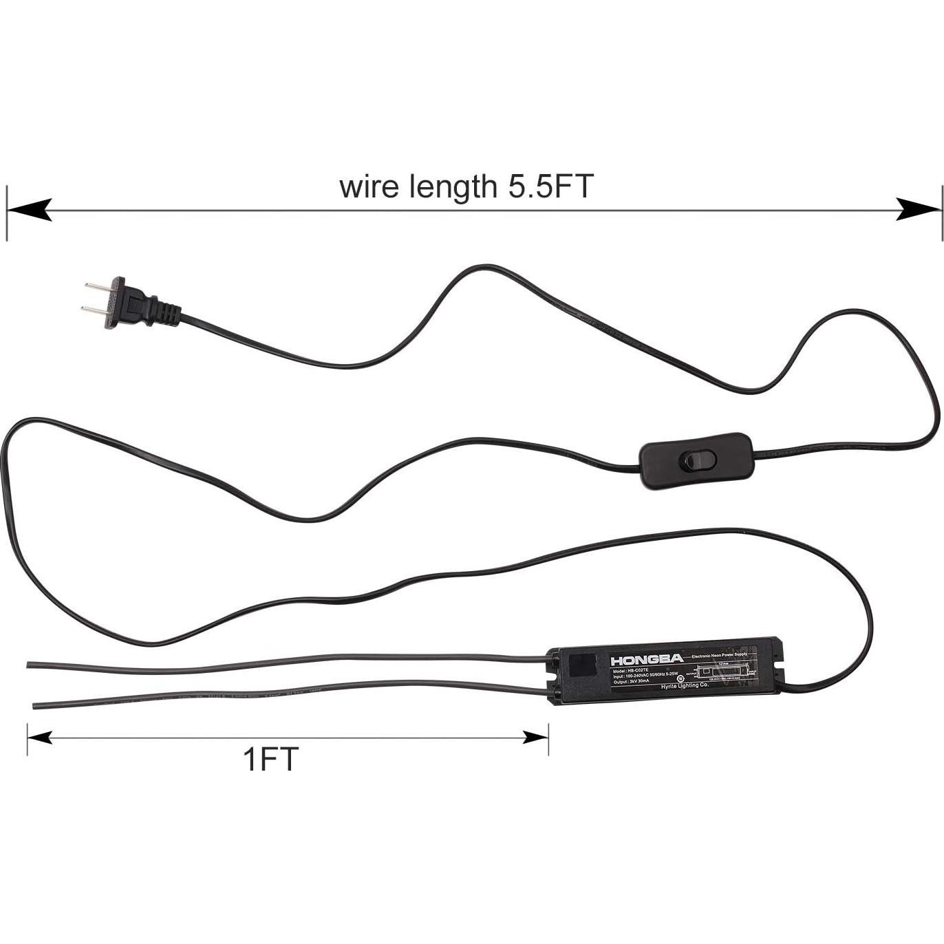Fuente de Poder HONE HB-C02TE 3kV para Letreros de Neón