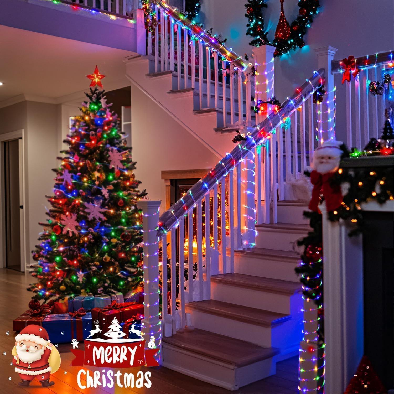 Luces de Cuerda LED 10m GLPE RGB 18 Colores USB Impermeables