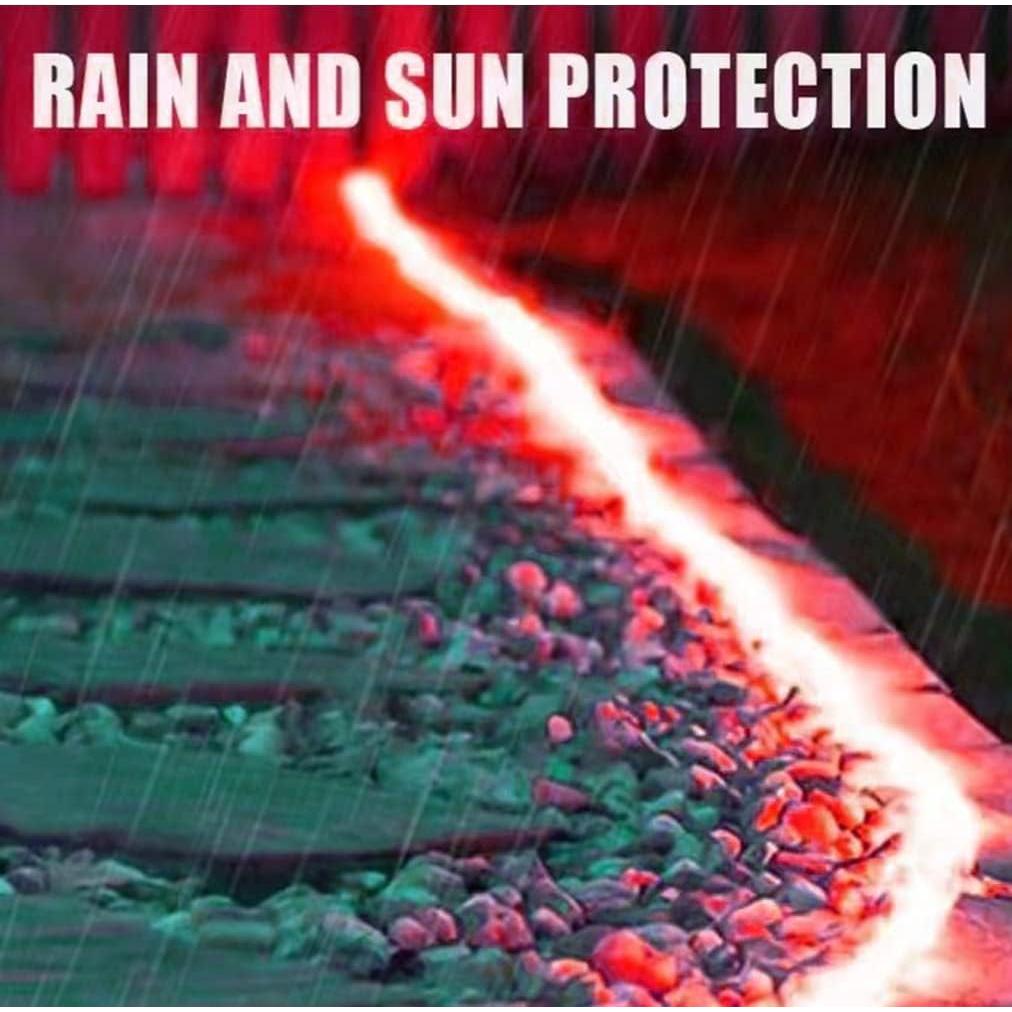 Tira de Luz LED Neón Rojo 5.49m a Prueba de Agua 120 LEDs/m