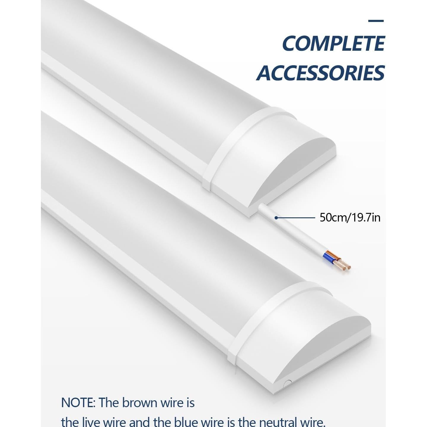 Lámpara LED Sararoom 10W 1200lm 30cm Blanco Frío Sin Enchufe