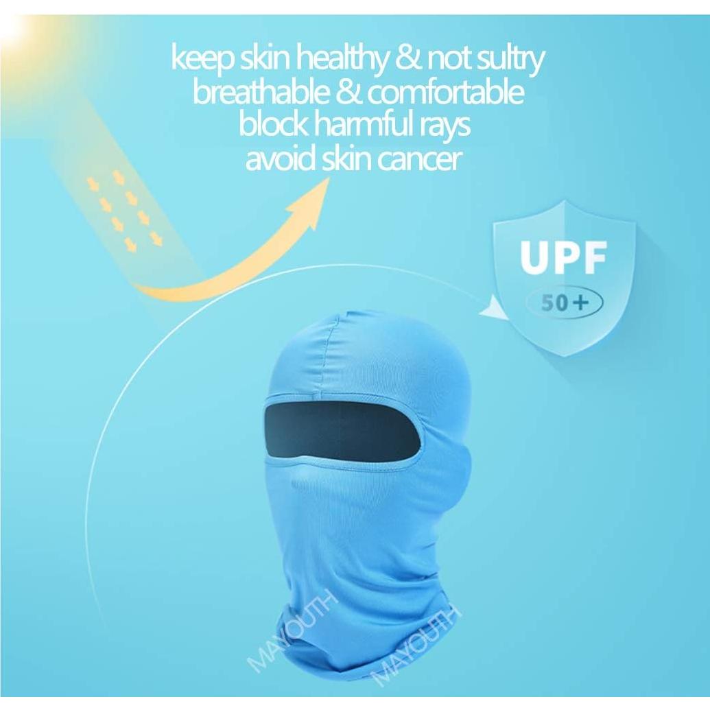 Balaclava MAYOUTH 3 en 1 UV 50+ para Esquí y Deportes