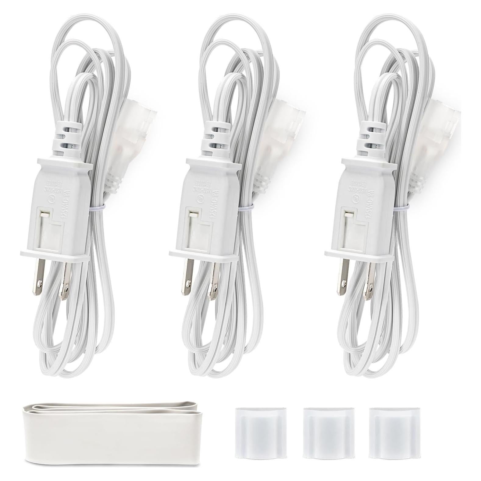 Kit de Conectores de Cable de Alimentación GZBtech para Luz Neon COB