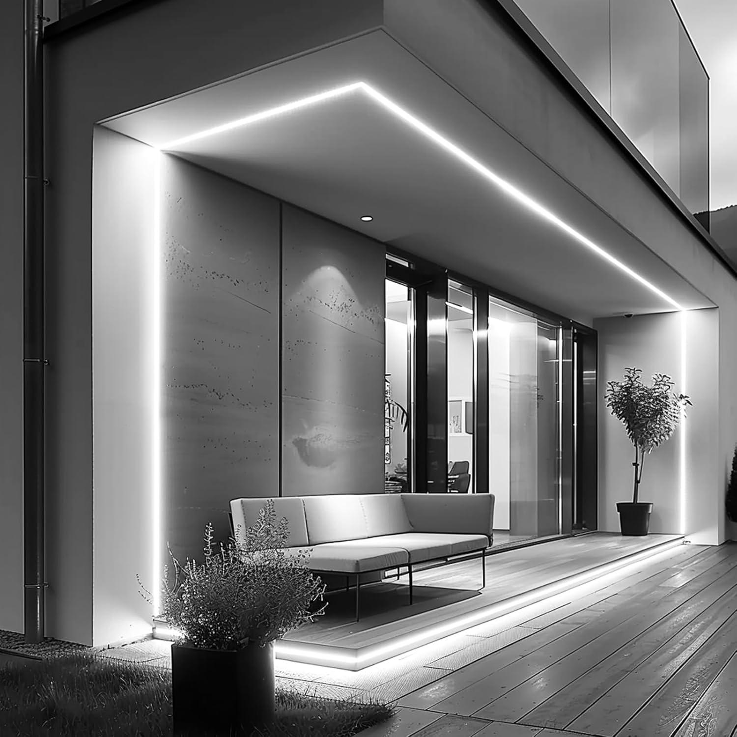 Kit de Conectores de Cable de Alimentación GZBtech para Luz Neon COB